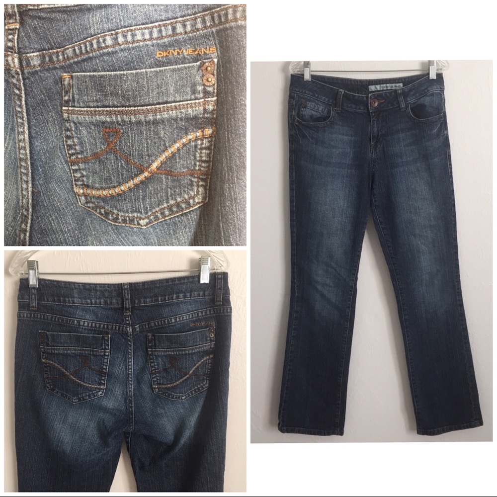 NWOT DKNY boot cut jeans